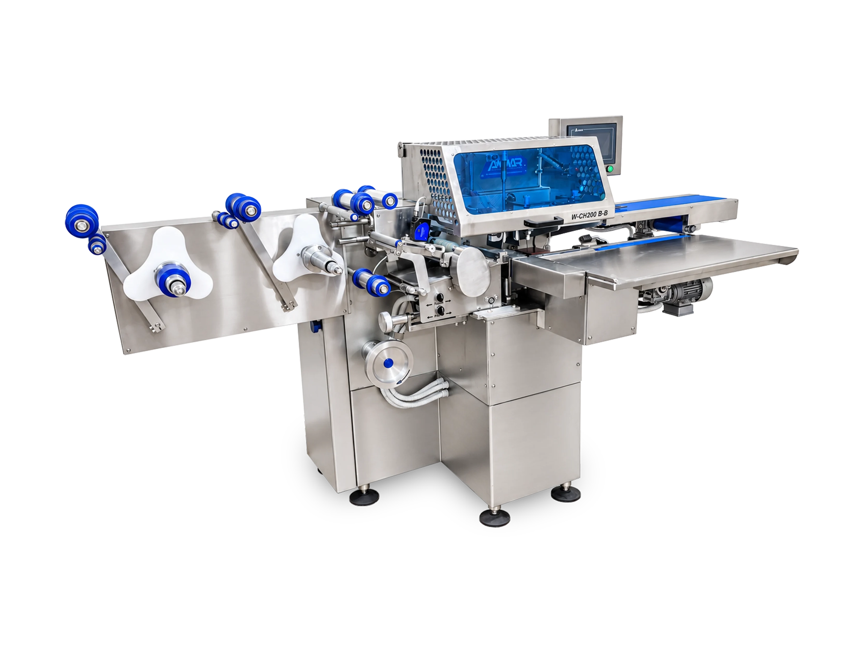Band Roll Seal Chocolate Bar Wrapping Machine