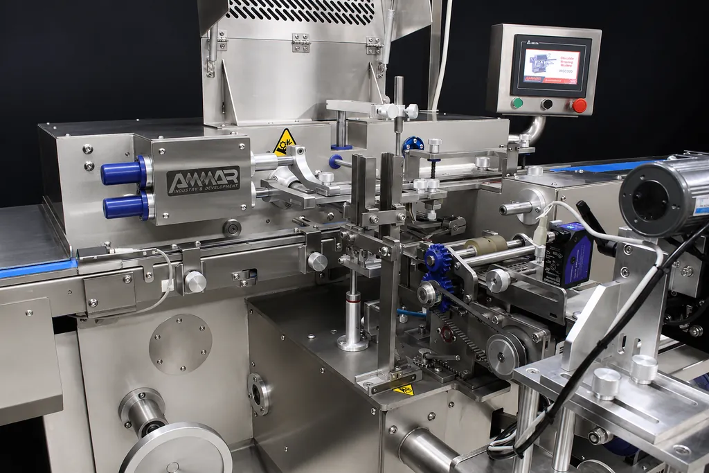 Sheet Band Chocolate Wrapping Machine
