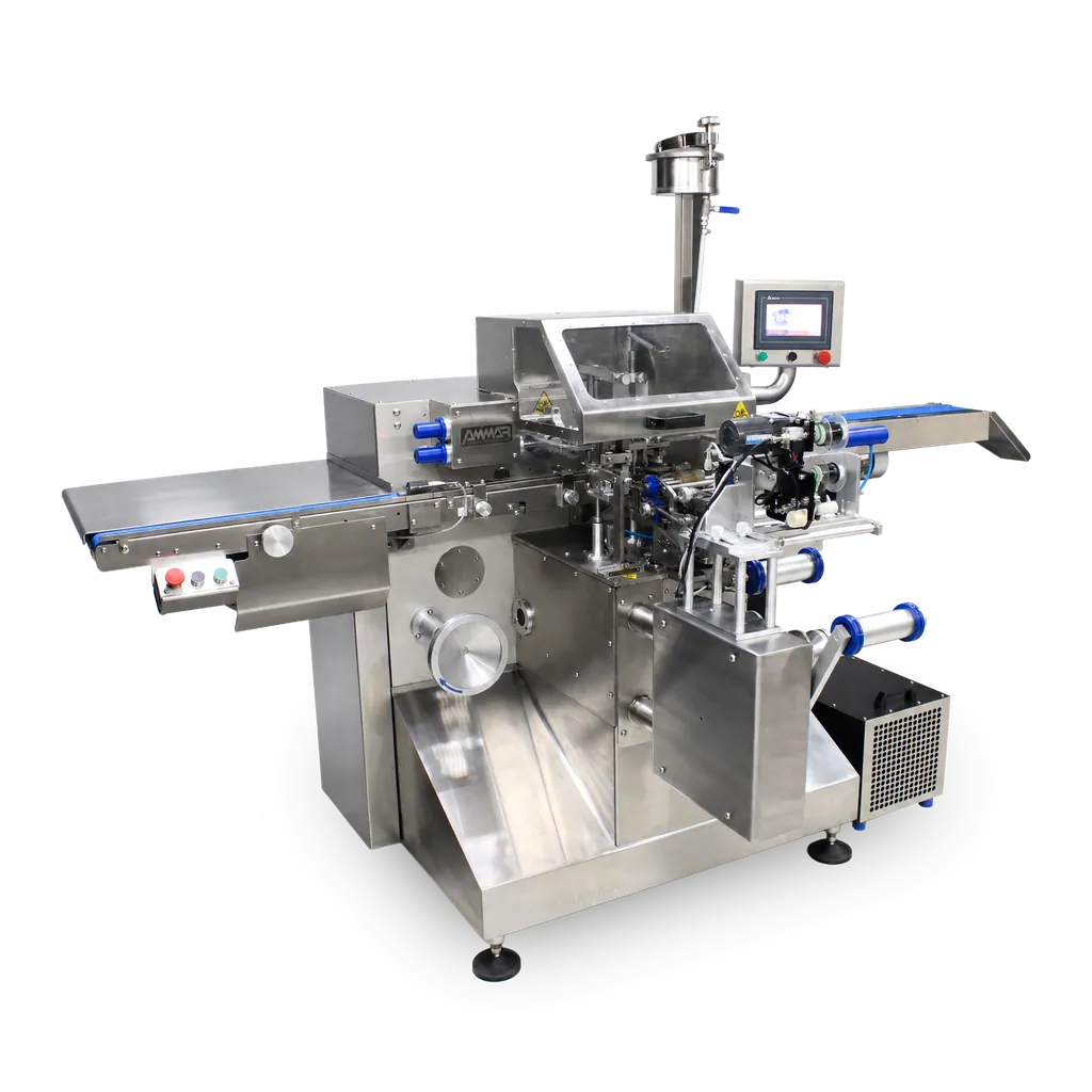 Sheet Band Big Chocolate Bar Wrapping Machine 