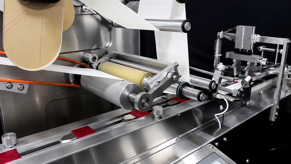 Band Roll Sticker Labeling  Machine