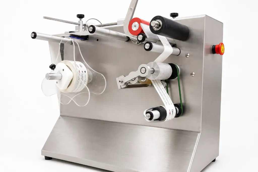 Semi-Automatic Circular Labeling Machine