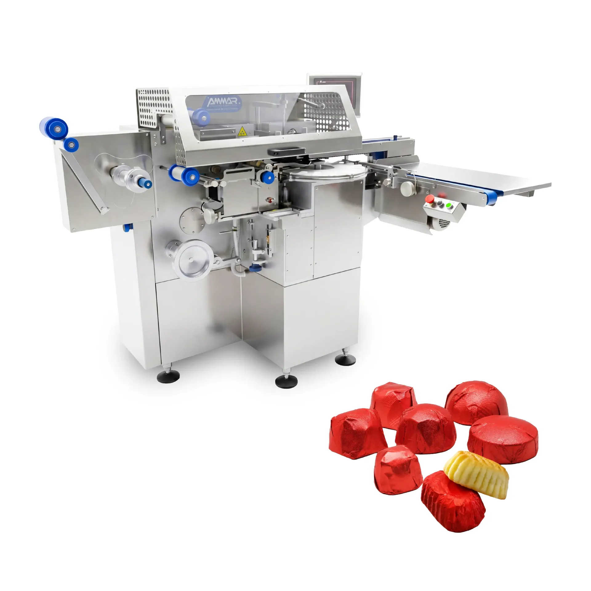 Soft Wrap Round & Irregular Chocolate Wrapping Machine